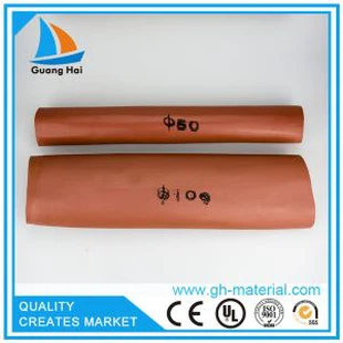 Borracha de Silicone flama-retardador encolher mangueira Sleeving