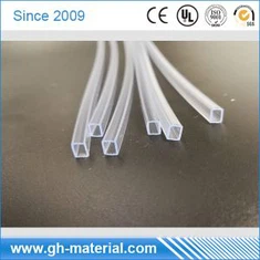 Tubos de Silicone quadrado desobstruído para sapatos de LED