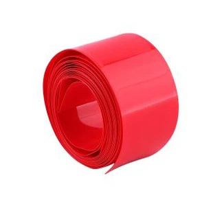 Tubo do psiquiatra do calor de PVC vermelho para bateria 18650 Wrap